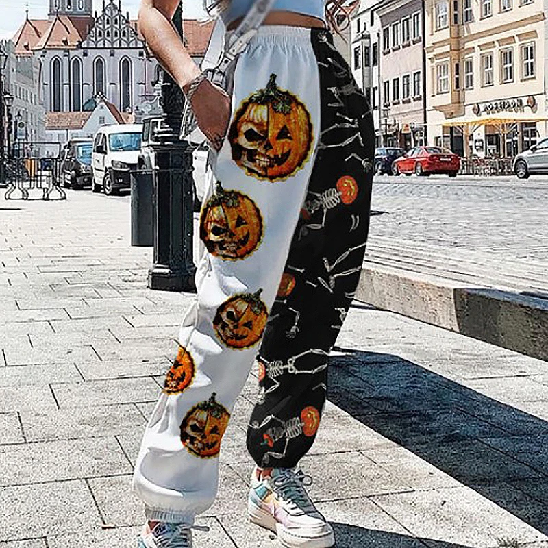  FREE SHIPPING Full Print Pattern Harem Pants JKP4455