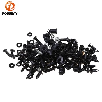 

POSSBAY Motorcycle Faring Bolt Screws Kit Fit for Scooter Parts for Suzuki GSXR1300 Hayabusa 2008 - 2017 Motorbike Body Screws