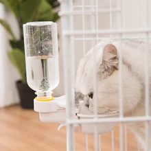 Hipidog Cat диспенсер для воды, питатель для домашних животных, установленная миска для воды для кошек и собак