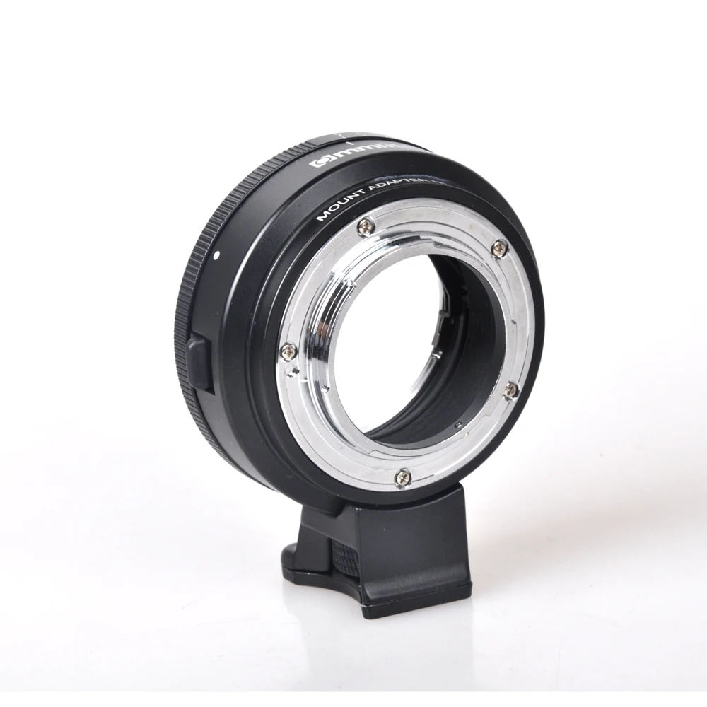 Commlite CM NF MFT алюминиевая фотовспышка для Nikon G DX F Mount Lens To Micro 43 со съемным 14 штативом