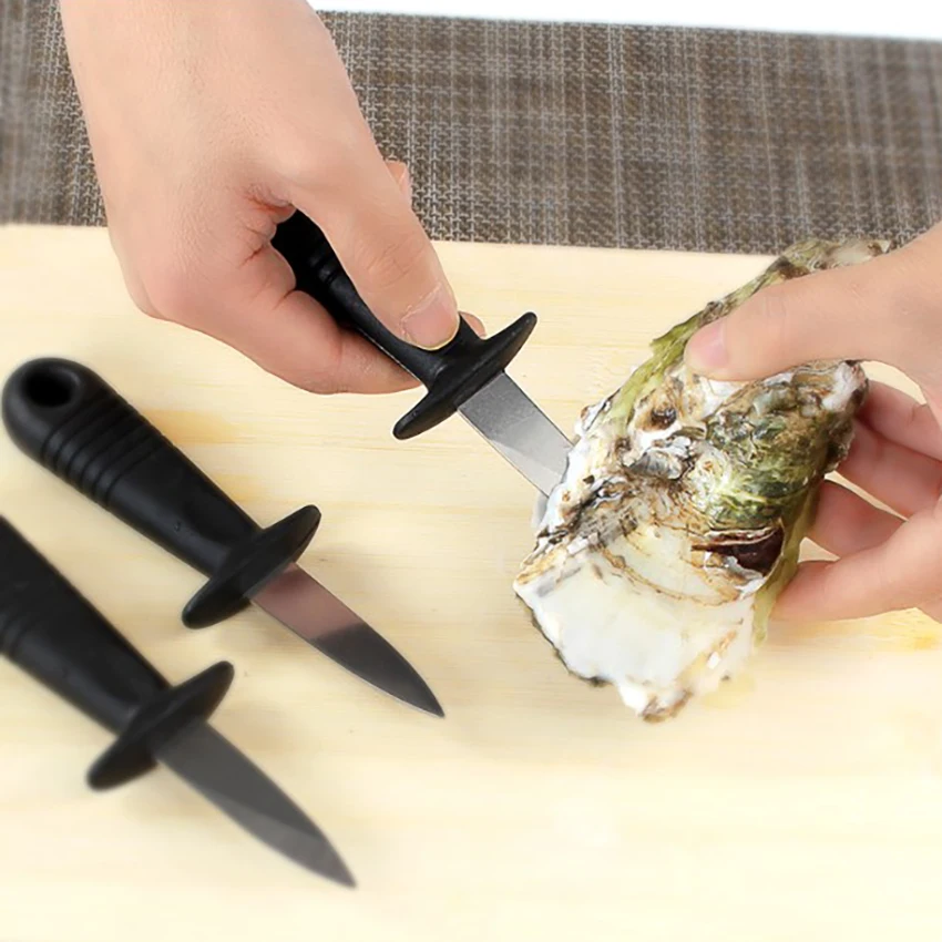 Multi functional Stainless Steel Oyster Knife Opening Scallop Shell Cutter Knives For Seafood Shellfish Oyster Knife Tool 15*5cm|Seafood Tools| - AliExpress