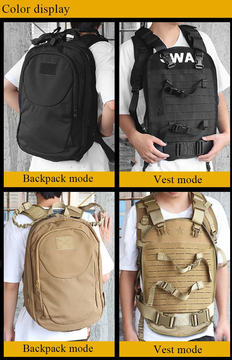 SINAIRSOFT sac à dos porte plaque – vue 6