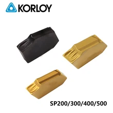 Korloy SP200 SP300 SP400 SP500 PC9030 NC3120 H10 NC3030 карбидная вставка для токарного станка режущие иструменты для СПб SMBB ZQ2020 ZQ токарный инструмент