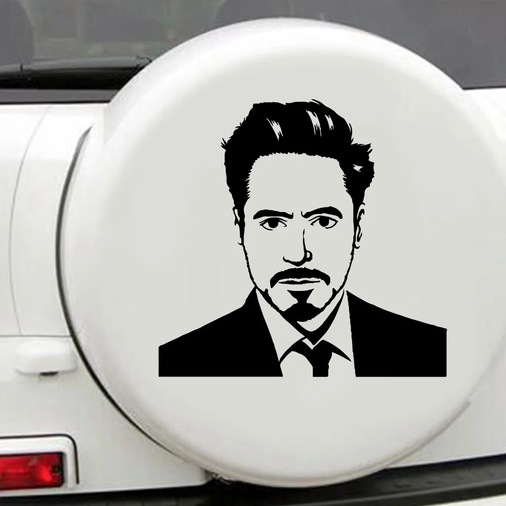 

Cute Iron Man Stickers Ussr Vinyl Car Stickers Cool Car Window Decor Hot Selling
