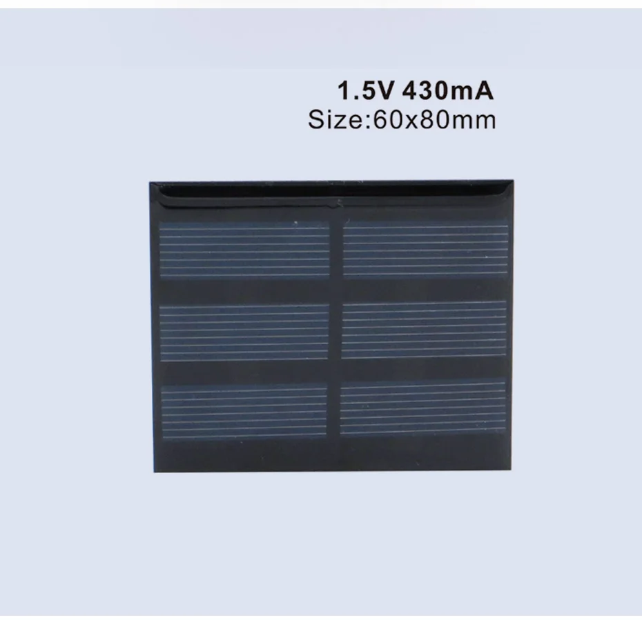 DIY аксессуары для 0,5 V 1V 1,5 V 2V Солнечная капельная панель мини солнечная панель
