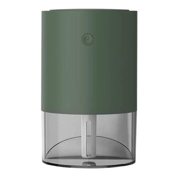 

for Bedroom Home Mist Humidifiers Diffuser, USB Rechargeable Water Atomizer, Desktop Personal Vaporizers Sprayer ,Green