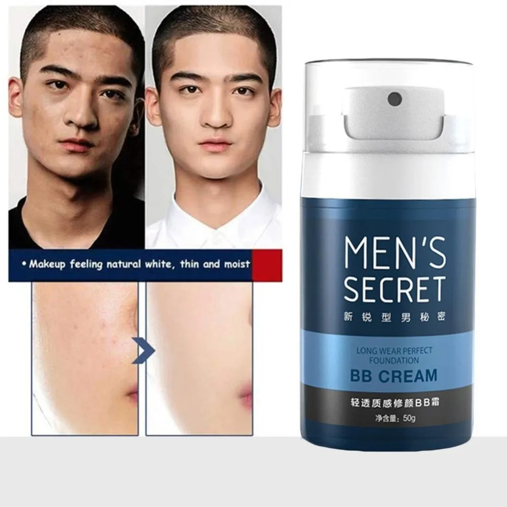 Men's Secret Cushion BB крем-консилер увлажняющий тональный крем отбеливающий макияж голый для лица BB крем