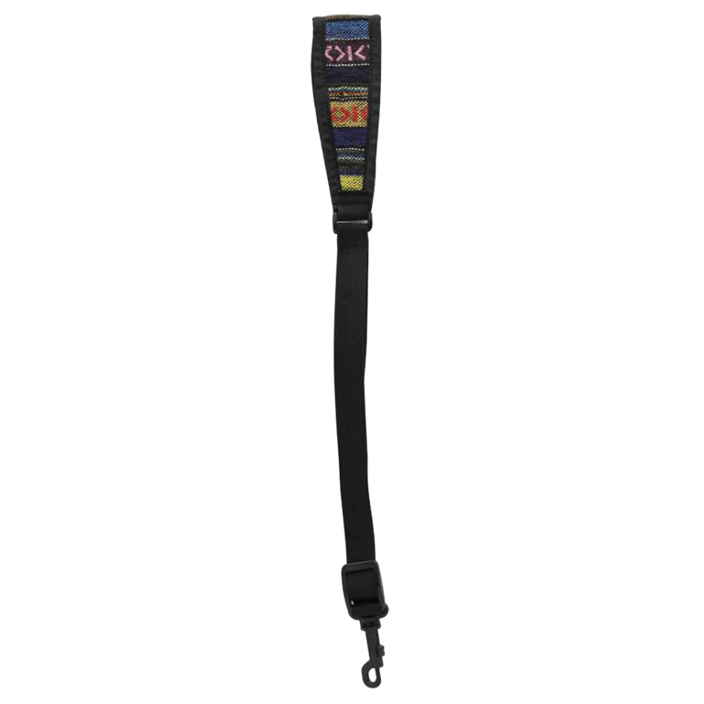 Alto/Tenor/Soprano Saxophone Neck Strap Adjustable Length 42-56cm for Students Beginners Saxophonist