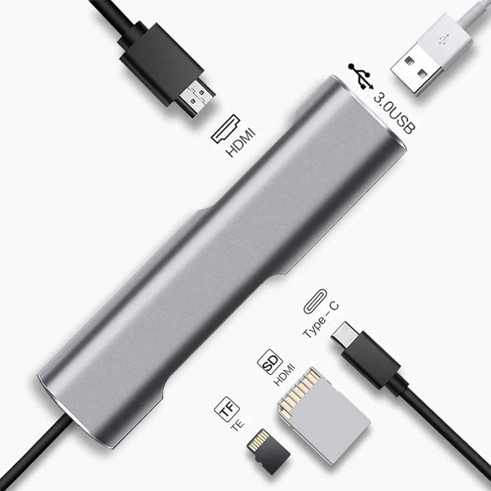 Док станция USB Type C для SamSung док с кабелем и адаптером питания HDMI 3 0 MacBook Pro Huawei P30 P20