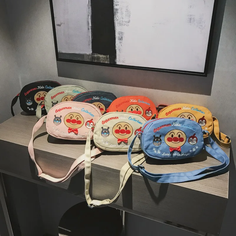 

Korean-style Mini CHILDREN'S Bag INS Autumn New Style Girls Shoulder Bag Cartoon Bread Superman Decoration Small Shoulder Bag