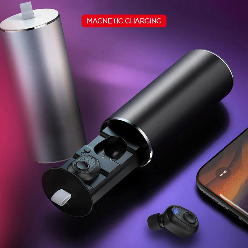 X9 Plus TWS беспроводные наушники Bluetooth 5,0 3D стерео наушники спортивные громкой связи Наушники Беспроводная гарнитура с зарядным устройством для телефона