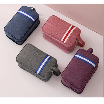 

Fashion Multifunction Cosmetic Bag Oxford Makeup Storage Travel Bag Men Women Portable Waterproof Wash Bag