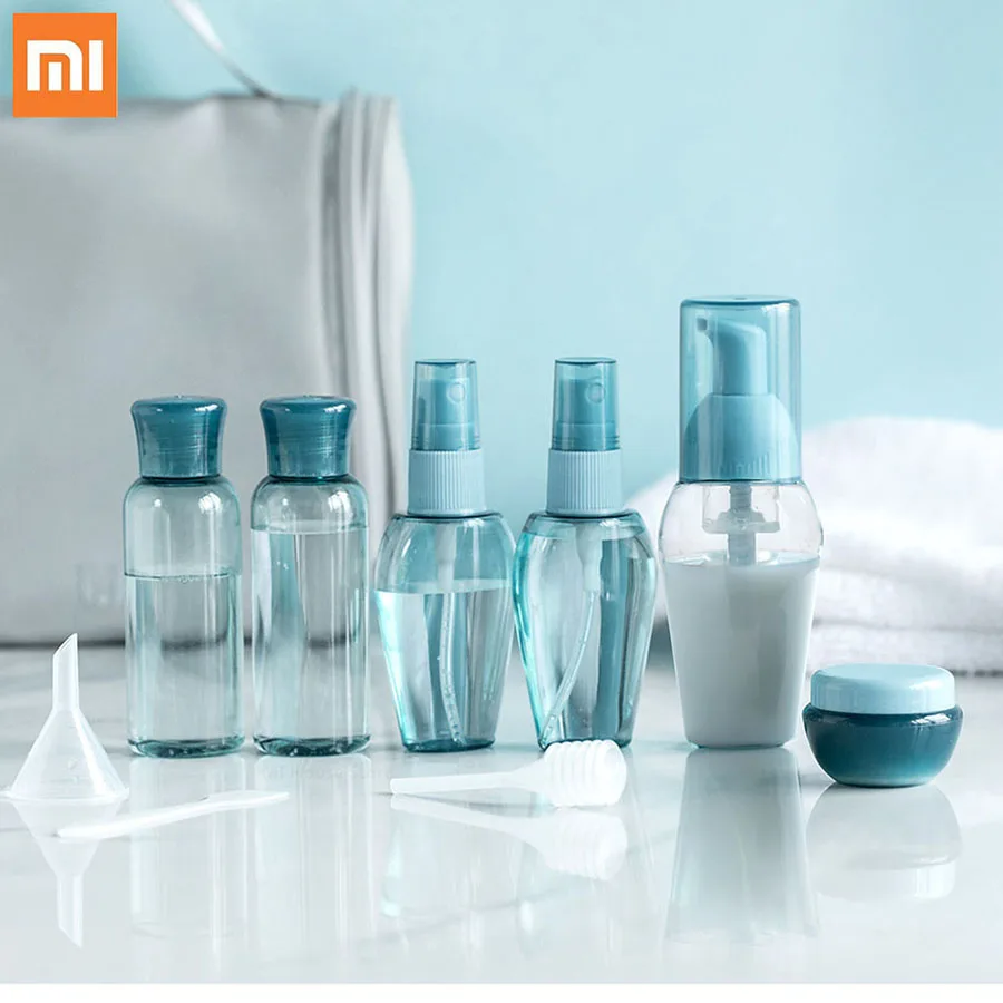6 шт./компл. пустая дорожная бутылка Xiaomi Mijia Pin портативная для путешествий