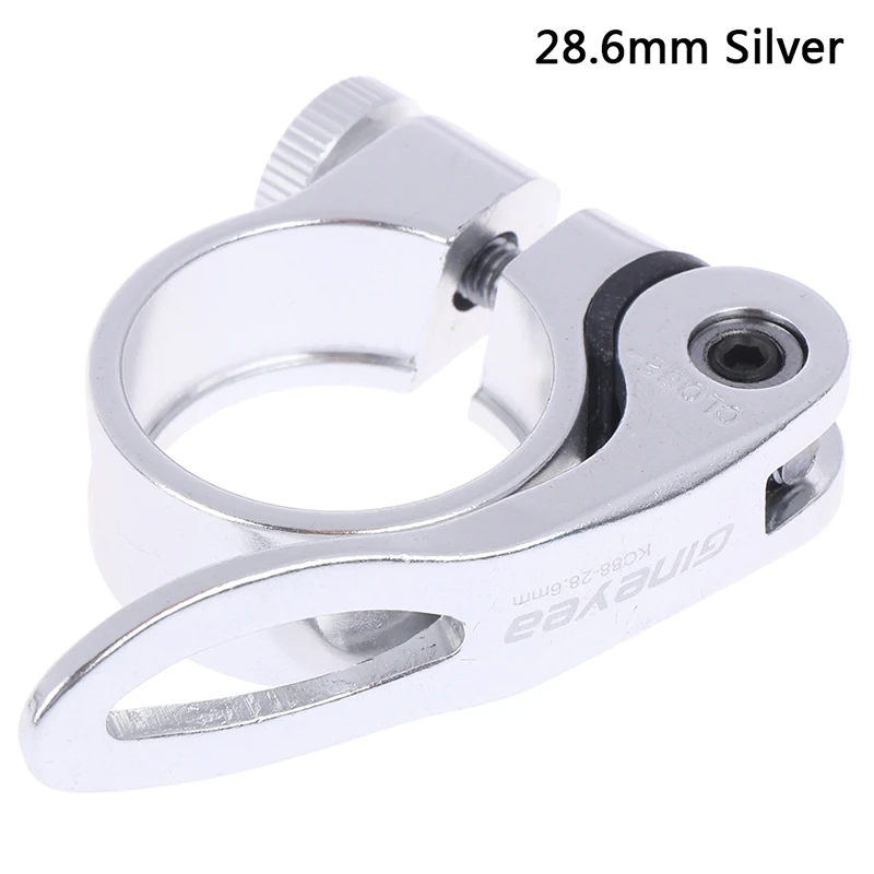 Сплав MTB велосипед BMX велосипед сиденье зажим алюминия Quick Release Plate Горный Дорожный Fixed Шестерни зажим стойки сиденья велосипеда 28,6/31,8/34,9 мм