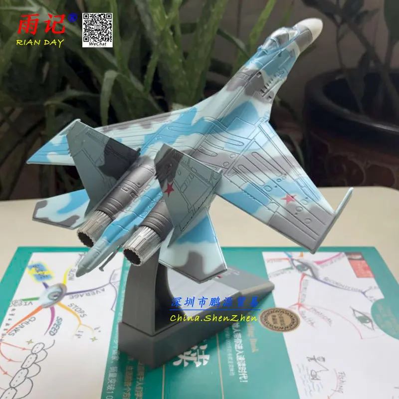 Amer военная модель 1: 100 Sue 27su-27 Фланкер тяжелые истребители сплав модель самолет коллекция