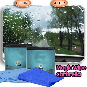 

2pcs Invisible Umbrella Defogging Cleaning Towel For Car Windshield Automobile Anti-fog Towel Quick Defogging Cloth For Car #LR2