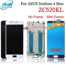 Bloc écran tactile LCD avec châssis, pour Asus Zenfone 4 Max ZC520KL, X00HD=