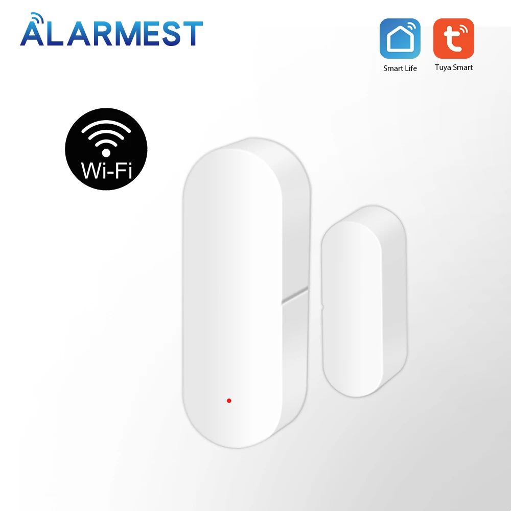 Смарт-датчик для двери и окна ALARMEST Tuya с поддержкой Wi-Fi