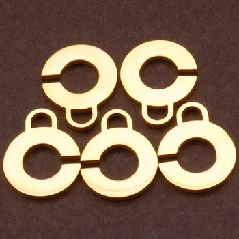 

15Pcs/Lot 23*18MM Pendants Jewelry Finding For Women's Earrings Necklaces 316L Stainless Steel DIY Accessories Wholesale Crafts