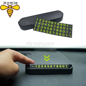 

Car Temporary Stop Sign Temporary Car Parking Card Telephone Number Car Parking Card Stop Phone Number Card Plate Hidden Switch