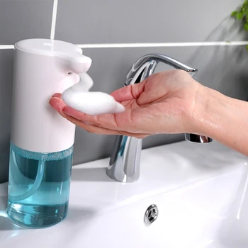 

320ml/450ml Automatic Foam Soap Dispenser Touchless Infrared Sensor Hand Wash Dispensador Smart for Home Bathroom Hot