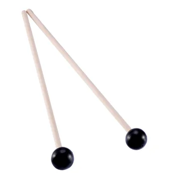 

1 Pair Xylophone Parts Accessories Instrument 380mm Marimba Mallet Beaters Tool Sticks Professional Home Rubber Head