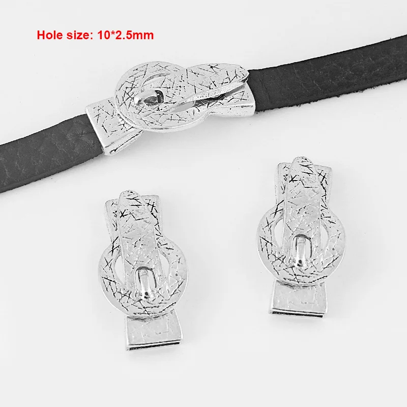 11 Antique Silver 5 комплектов серебро/бронза/золото/Медь 5x2 мм/10x2 мм Hammed Телевизор с магнитной застежкой застежка Браслет Выводы для 5 мм 10 мм плоский кожаный шнур - Цвет: 11 Antique Silver