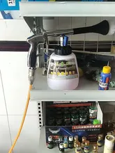 Pistola de limpieza de coche, arandela de alta presión, pistola de agua para automóviles, accesorios para lavado en seco, herramienta de limpieza de Tornado