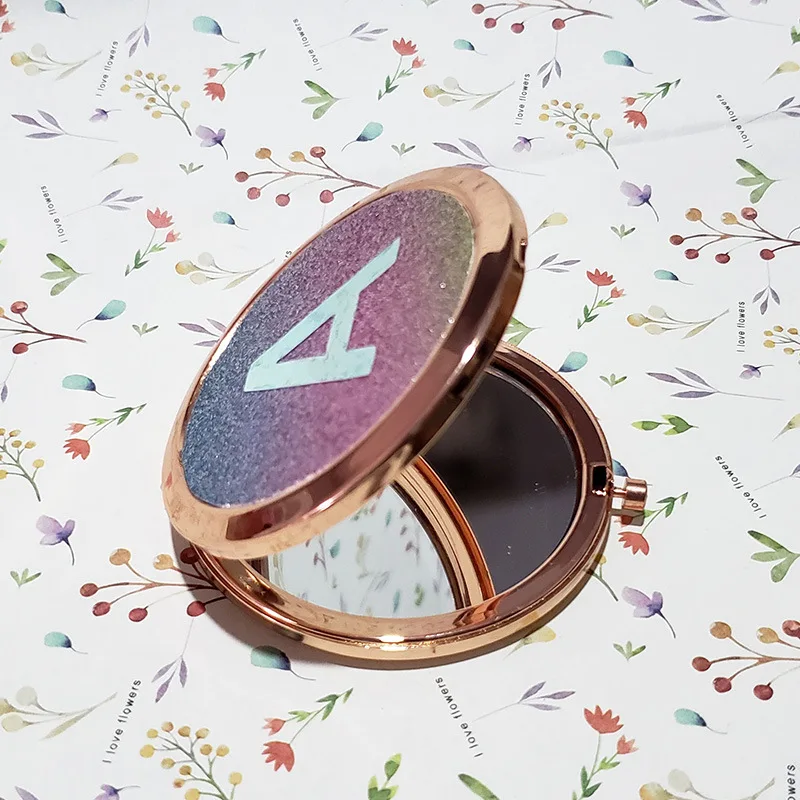 Прямая поставка от производителя AliExpress в виде ракушки складное зеркало красота инструмент карманное зеркало