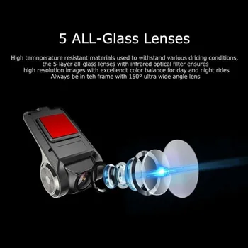 

New Mini Car DVR Camera Full HD 1080P Auto Digital Video Recorder DVRs ADAS Camcorder G-sensor Dash Cam Wifi GPS Dashcam