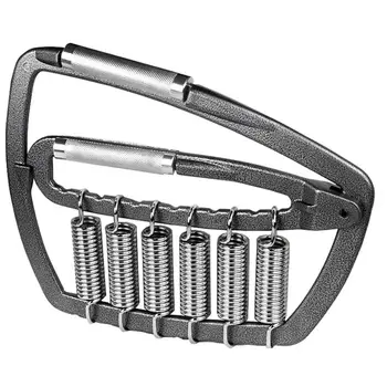 슈퍼 그리퍼 피트니스 팔뚝 근육 장력 조절 가능한 힘 체육관 트레이너 도구, 스프링 금속 손가락 운동 스포츠