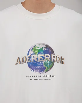

2020 Summer Style Adererror 100% Cotton T Shirt Men Women Oversized Couples Tees Hiphop Oversized Ader Error T-Shirt Men