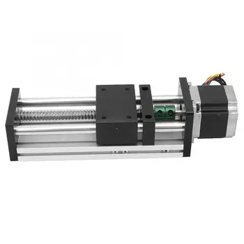 

Stepper Motor Sliding Table 100mm Effective Travel 1605 Ball Screw Guide Rail Sliding Table Nema23 57 Stepper Motor