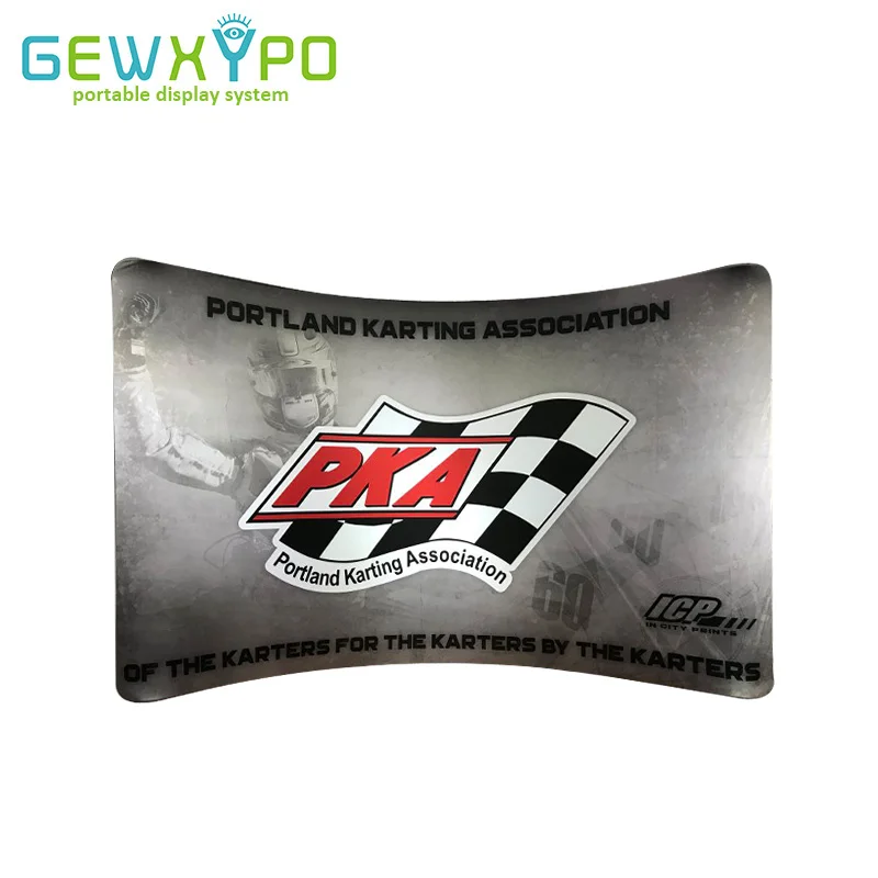 Custom Size 10ft Height Trade Show Advertising Tension Fabric