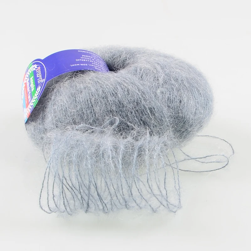 Angola Mohair Yarn 1Pc=25g 170M for knitting Crochet yarn Wool lana knit Yarn Plush puffy fluff line thread knitting yarn knitting wool yarn crochet yarn wool yarn
