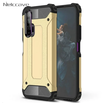 

500 Pieces Armor Case For Huawei Honor 20 Pro 20S 20i V20 10i 10 Lite V10 9X 9i 9 V9 Note 10 Shockproof Hybrid Dual Layer Cover