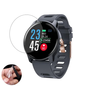

3pcs Soft Clear Protective Film Guard Protection For SENBONO LEMFO S08 Smart Watch Smartwatch Screen Protector Cover (Not Glass)