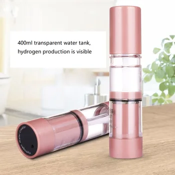 

Hydrogen-rich Water Generator Sprayer Nano-hydrin Water Bottle Portable Anti-oxidation Anti-Aging Hydrogen Water Ionizer Maker
