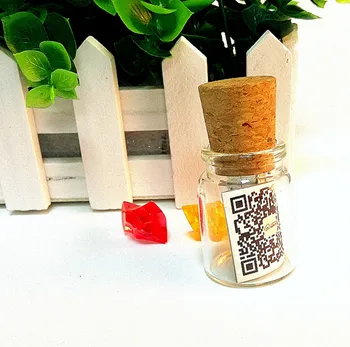 

3.0 Wooden Wishing bottle memory flash stick