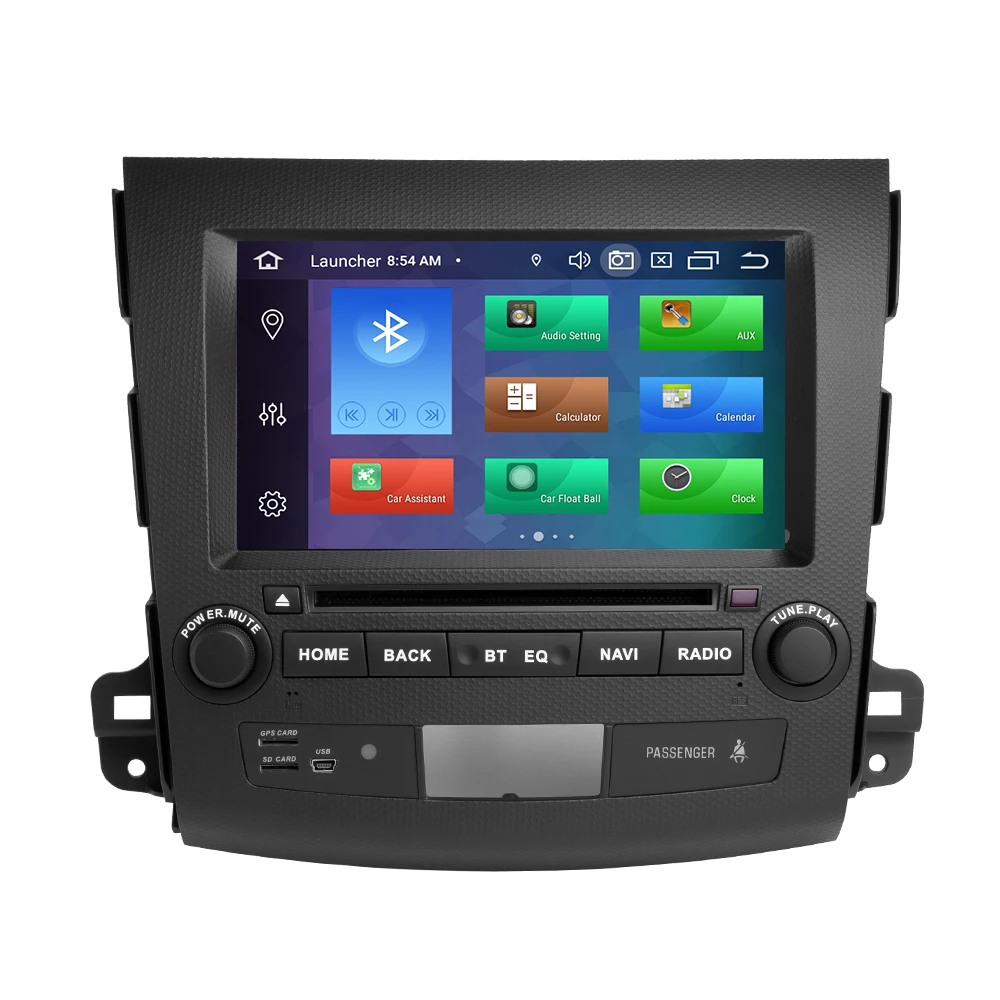 4 ГБ DSP 2 Din Android 9,0 Автомобильный мультимедийный плеер для Mitsubishi Outlander 2 3 2007 2008 2009 2010 2011 Стерео Авторадио Навигация