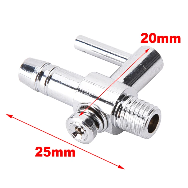 Aquarium Air Valve Stainless Steel Fish Tank Air Flow Control Lever Valve Distributor Splitter Oxygen Pump Accessories 1To5 Way 