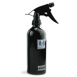 500ml Refillable Aluminum Mist Spray Bottle (Black500ml)
