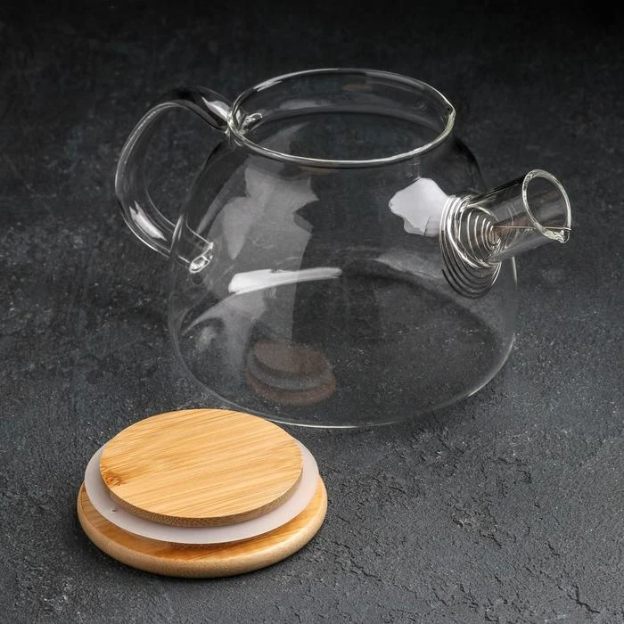 чайник заварочный боросиликат с стек крыш fissman 6462 2000мл 1шт. заварочный чайник tea pot / 1000 мл. чайник заварочный стеклянный glass teapot. чайник стеклянный заварочный 900 мл с бамбуковой крышкой. чайник заварочный стеклянный glass teapot.