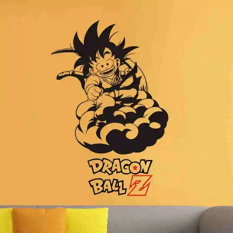DRAGON BALL Wall Decal Vinyl Son Goku Stickers Decor Home Decorative Decoration Anime Car Sticker