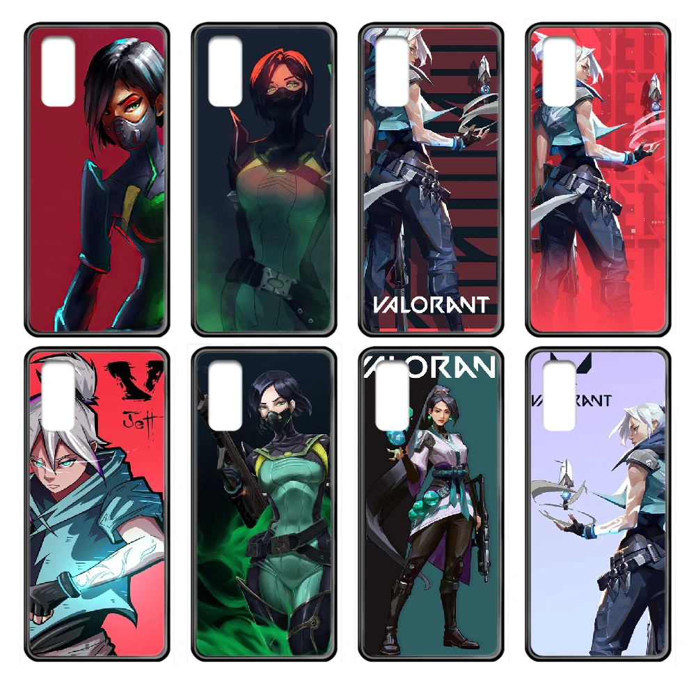 Valorant Riot New Game Jett Phone Case Cover Hull For Samsung Galaxy J S 3 4 5 6 7 8 9 10 Prime Plus Lite Edge Black Waterproof Phone Case Covers Aliexpress
