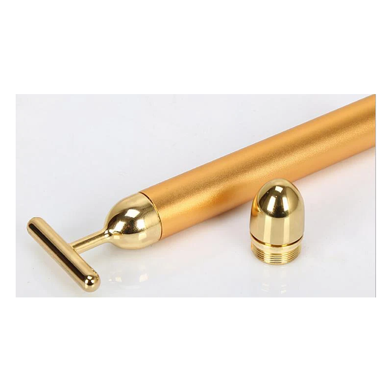 Waterproof Slimming Electric Beauty Bar Golden Face Massage Roller Care Vibration Facial Massager