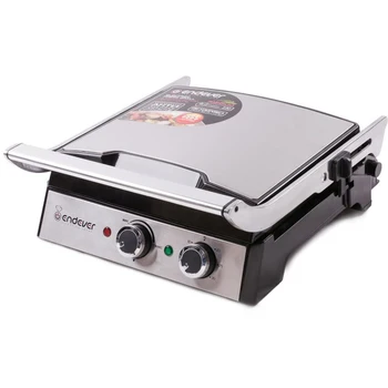 

Electric Grill endever grillmaster 230, silver and black, (80371)