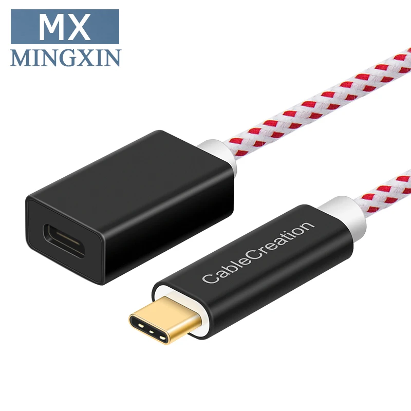 

USB Type C Extension Cable(3A), CableCreation 10Gbps 1.6ft USB 3.1 Type C Male to Female Extender Cord