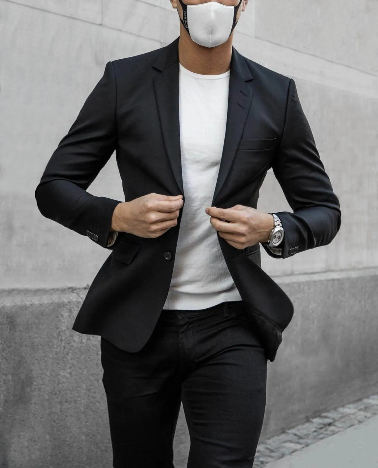 Navy Blue Men Wedding Suits Groom Tuxedos Groom (Jacket +Pants+Tie ) Business Blazers plus size men suit set