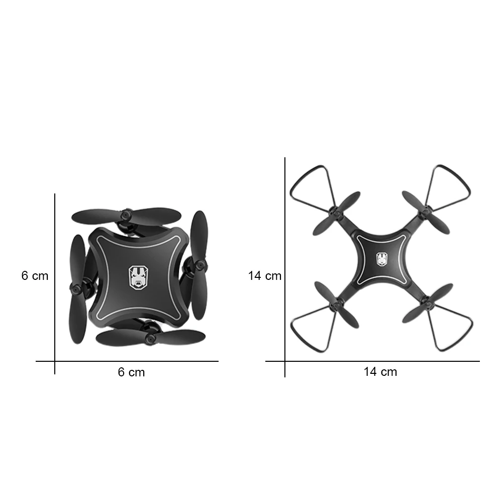 KY902 2,4G WI-FI складной мини RC вертолет Drone 6 оси гироскопа Перезаряжаемые Квадрокоптер игрушка 360 градусов HD ABS 4 Каналы